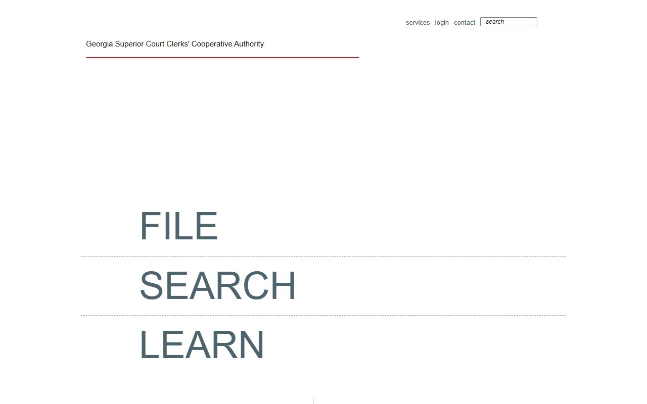 GSCCCA real estate records access site